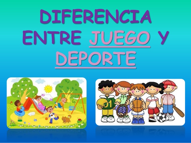 Diferencias entre juego y deporte