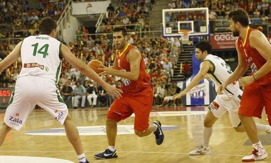 Diferentes acciones en el baloncesto