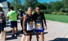Juantxo y José Antonio en la Carrera por la Salud Mental